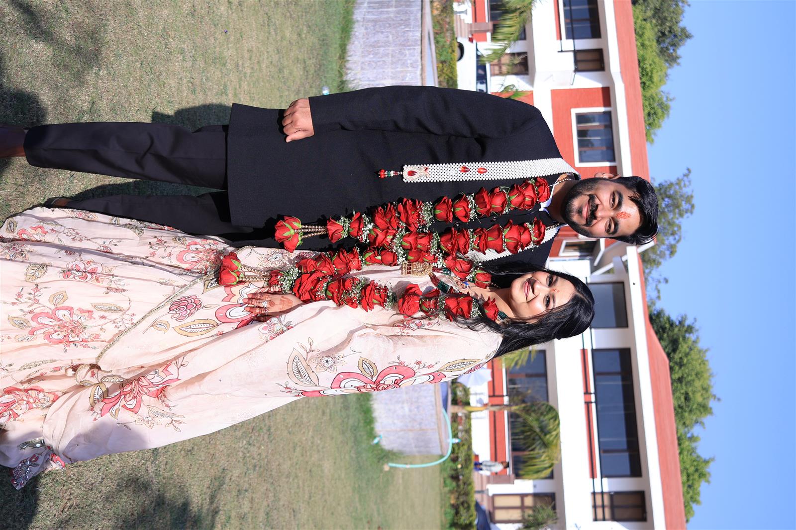 Evening wedding vibe